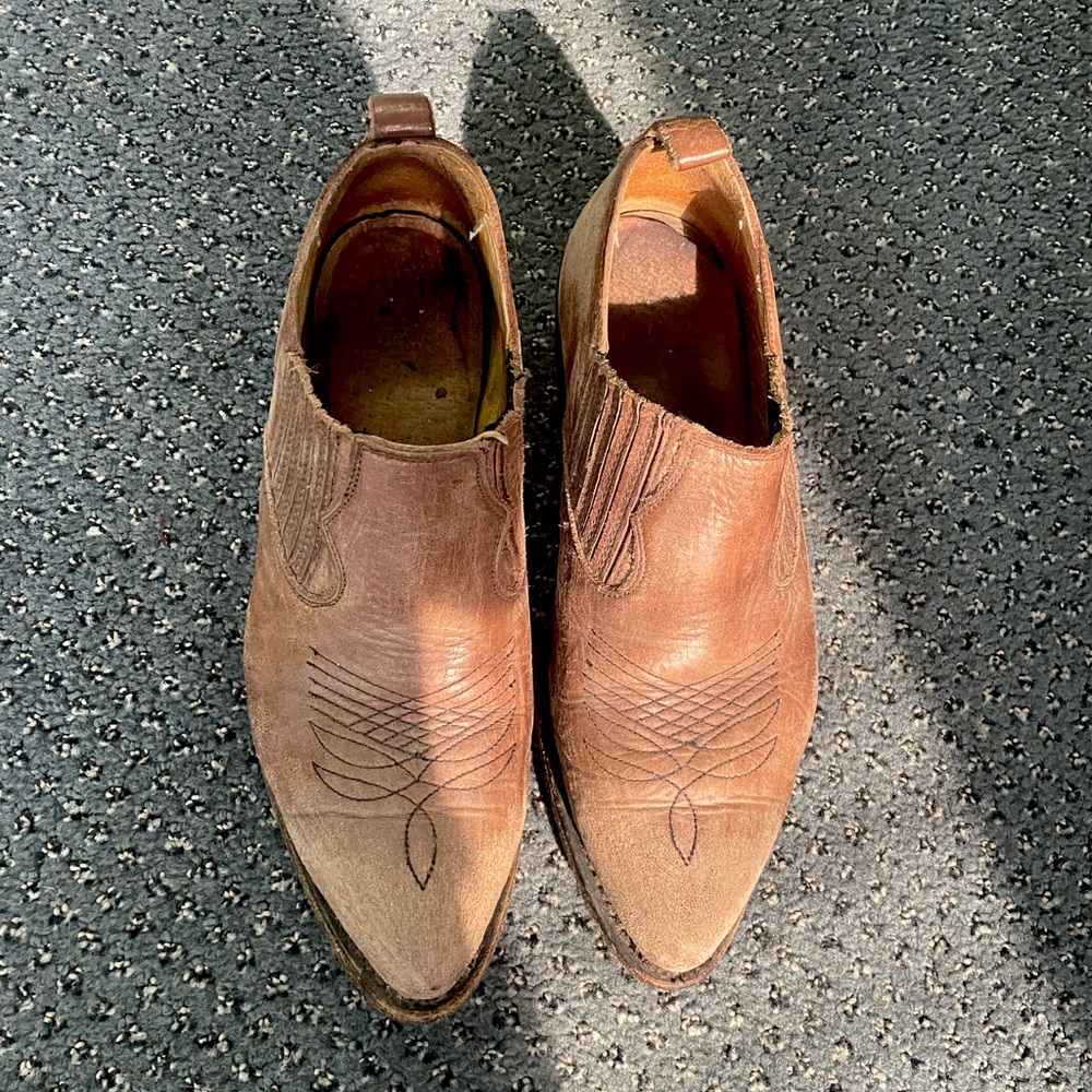 Frye Leather Ankle Boots - Size 6/6.5